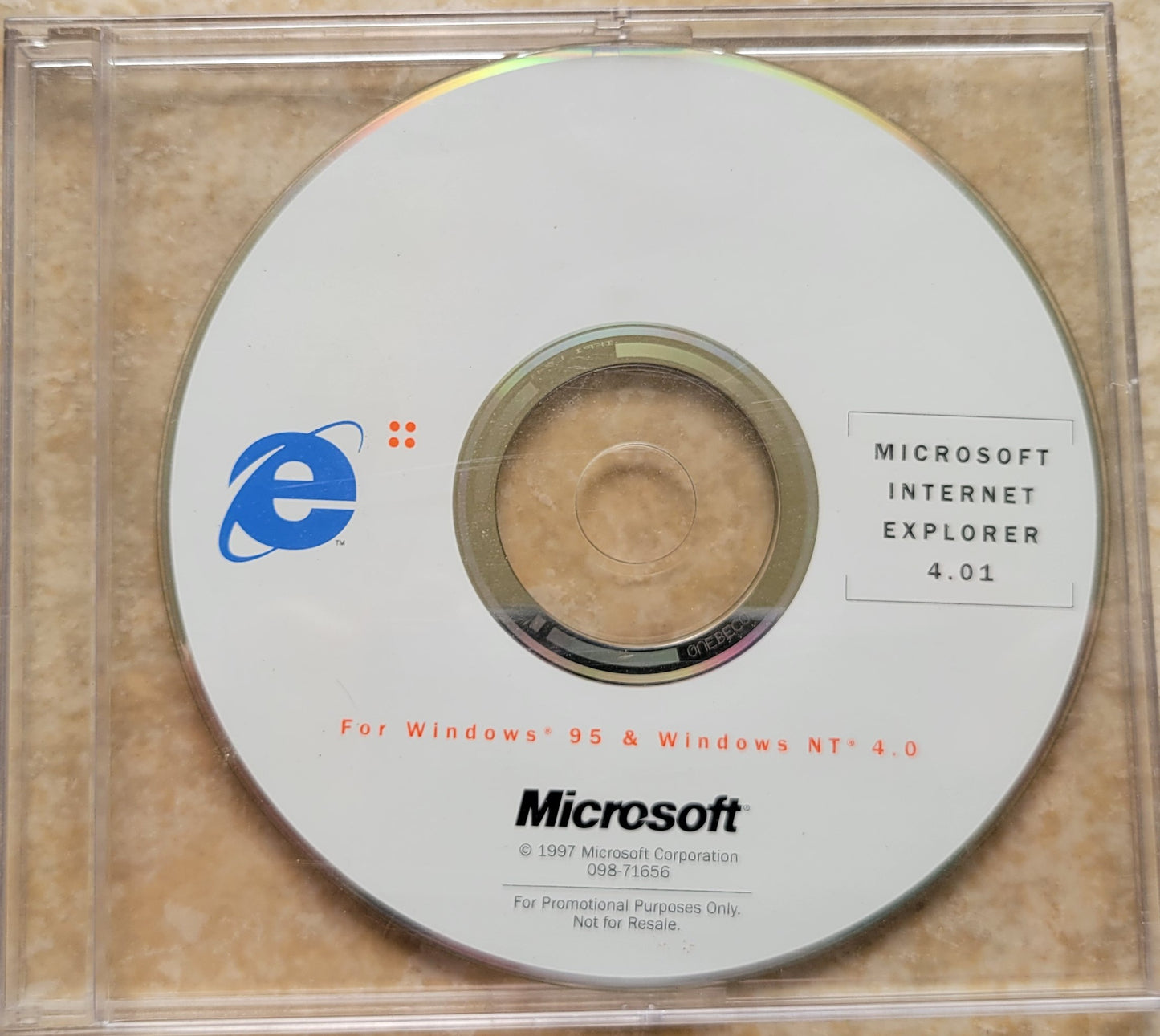 Vintage CD - Microsoft Internet Explorer, Version 4.01