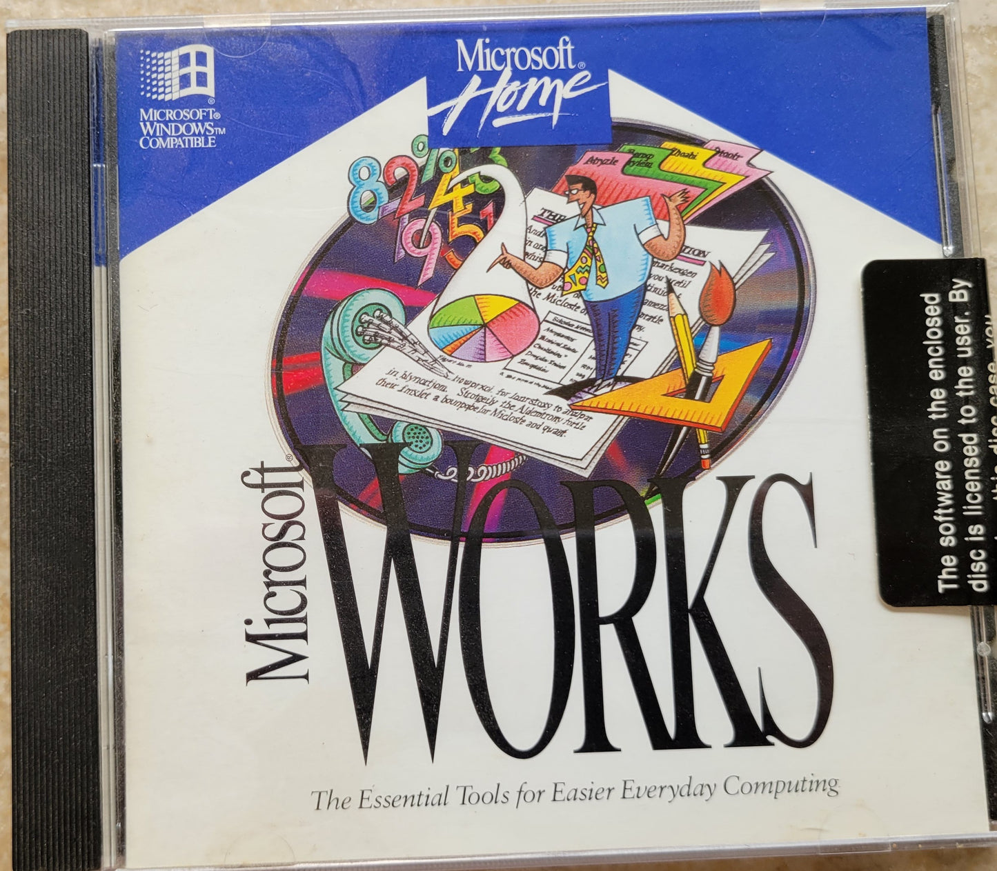 5. Vintage CD - Microsoft Works, Version 3.0