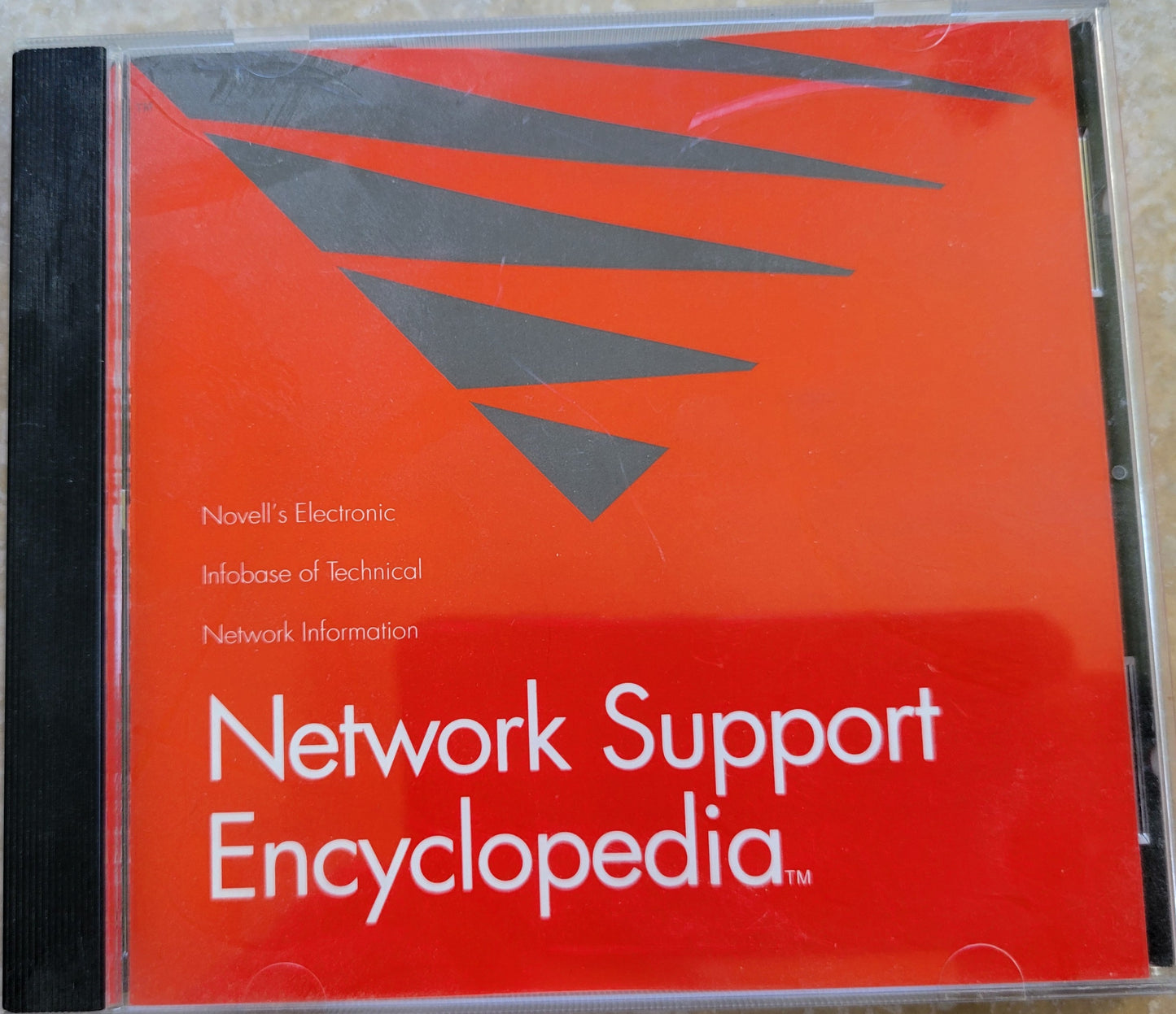 Vintage CD - Novell Network Support Encyclopedia, 1991