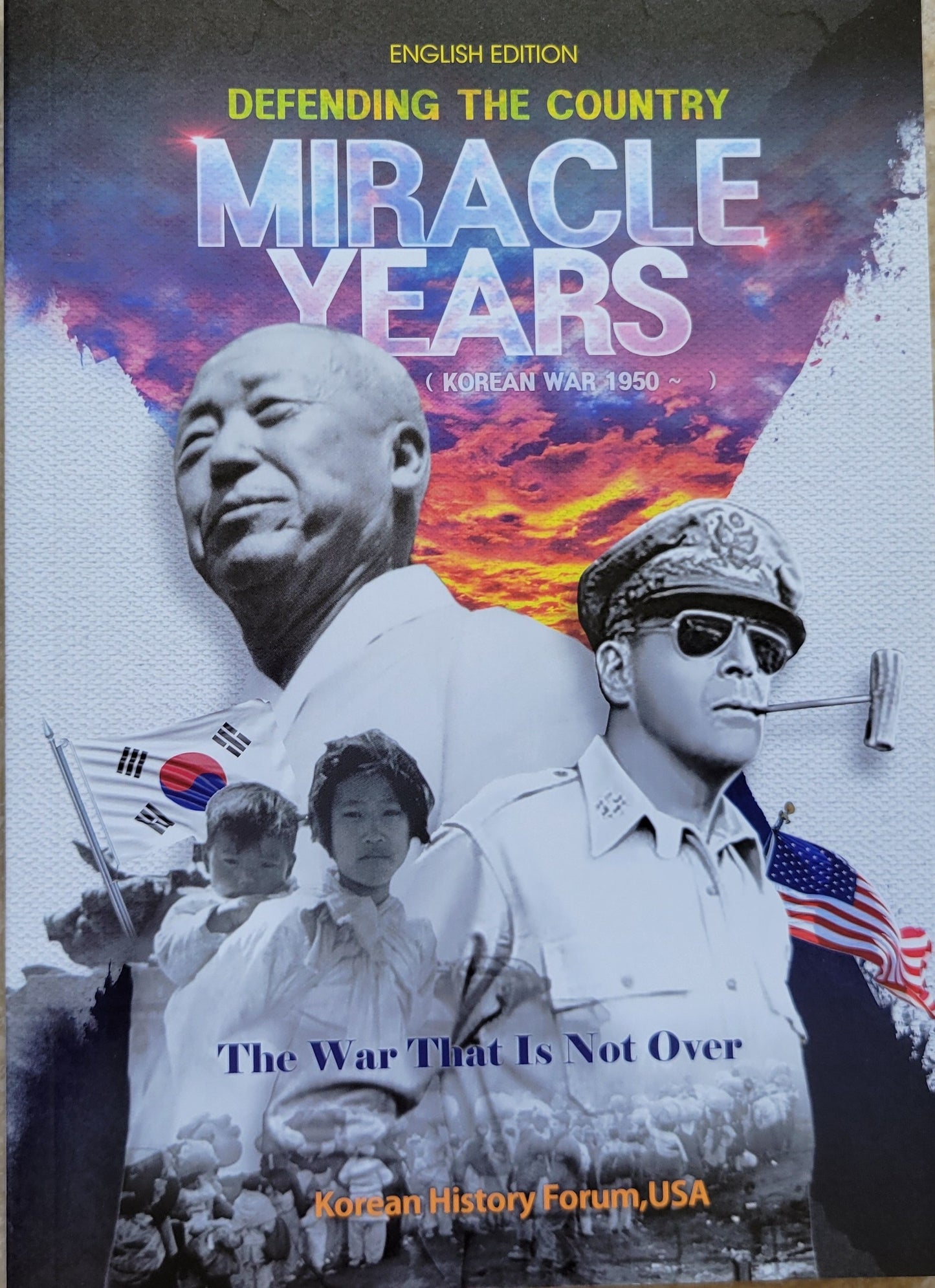 3 Books - Miracle Years: The Birth of Korea, Defending Country, Korean War