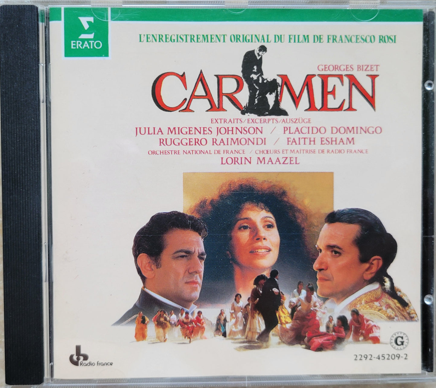 Bizet Carmen: Audio CD, Julia Johnson, Placido Domingo, Ruggero Raimondi (Opera)