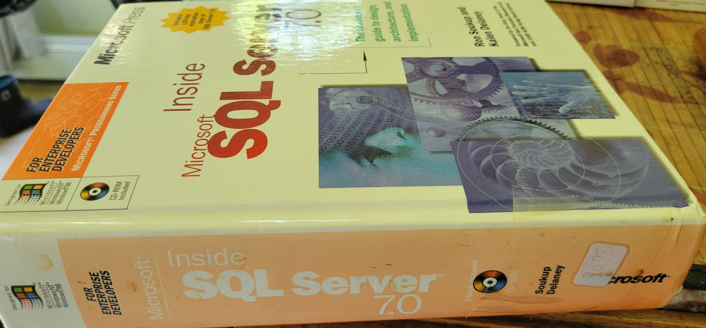 Vintage - Inside Microsoft SQL Server 7.0 (Microsoft Press) Book