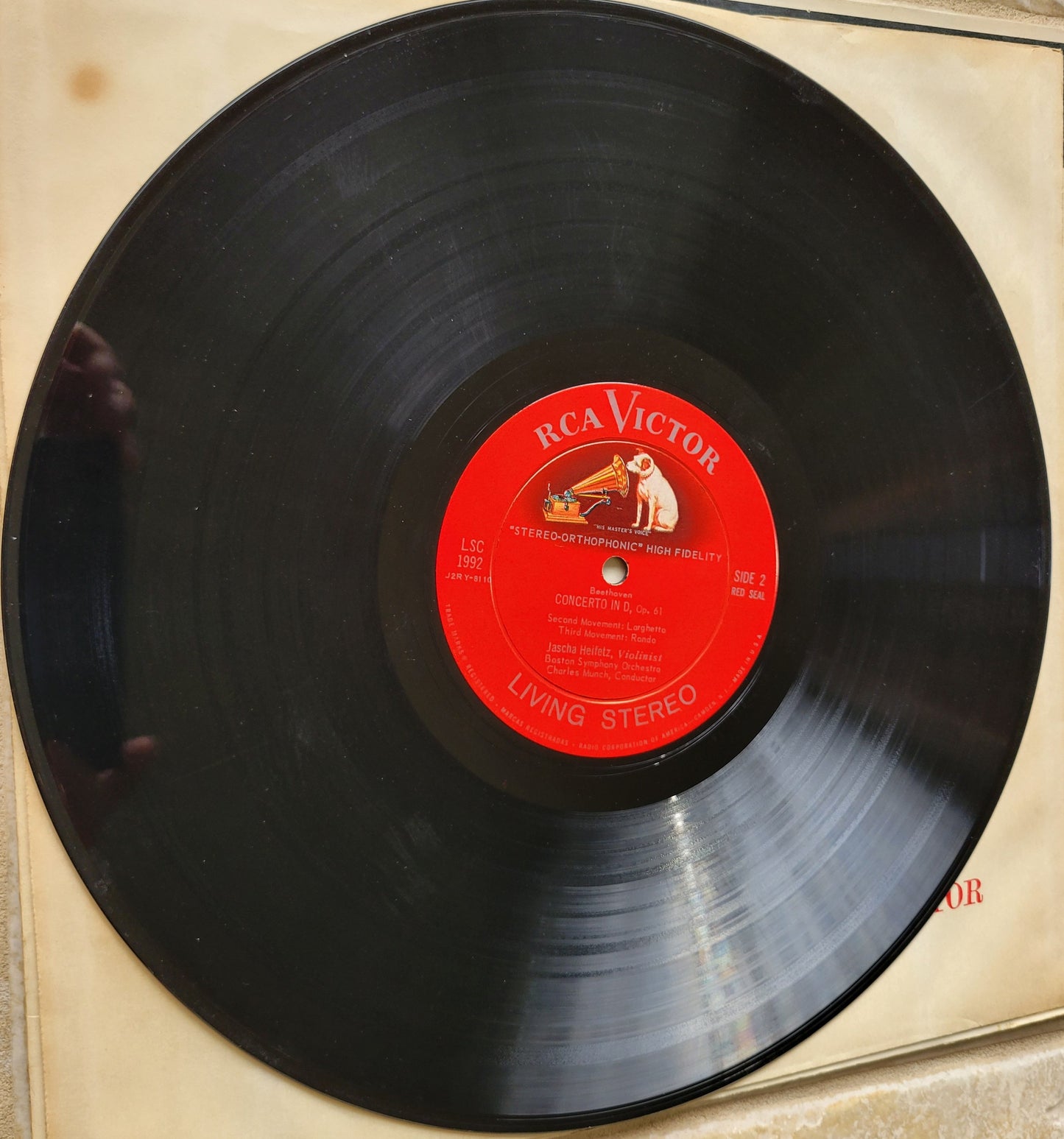 LP Record - Beethoven: Violin Concerto