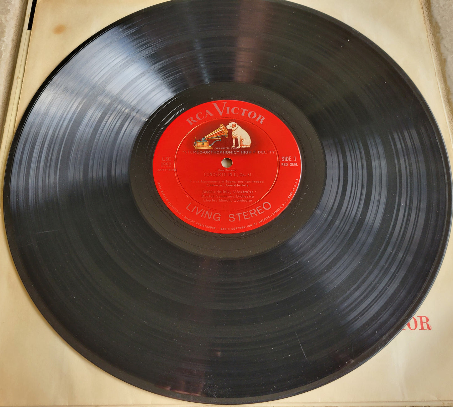 LP Record - Beethoven: Violin Concerto