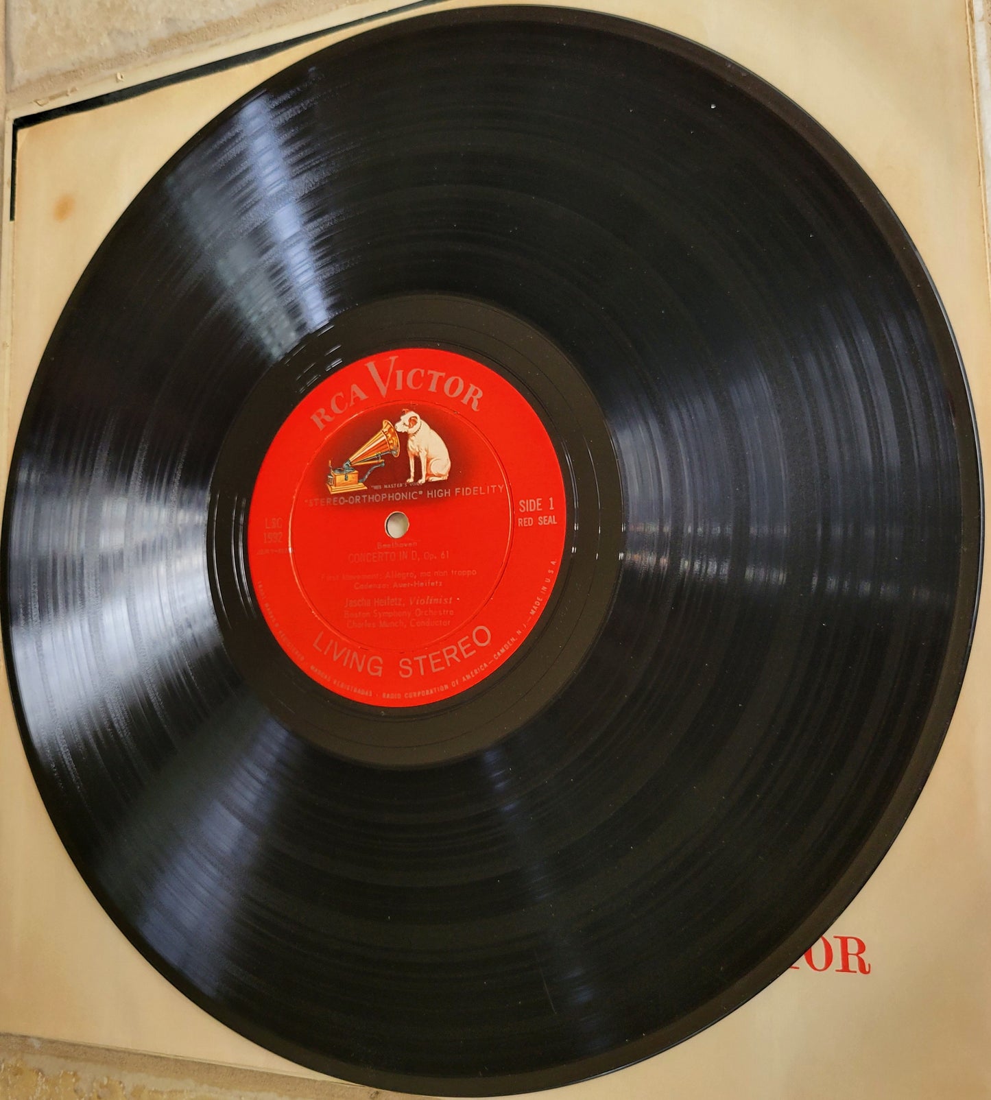 LP Record - Beethoven: Violin Concerto