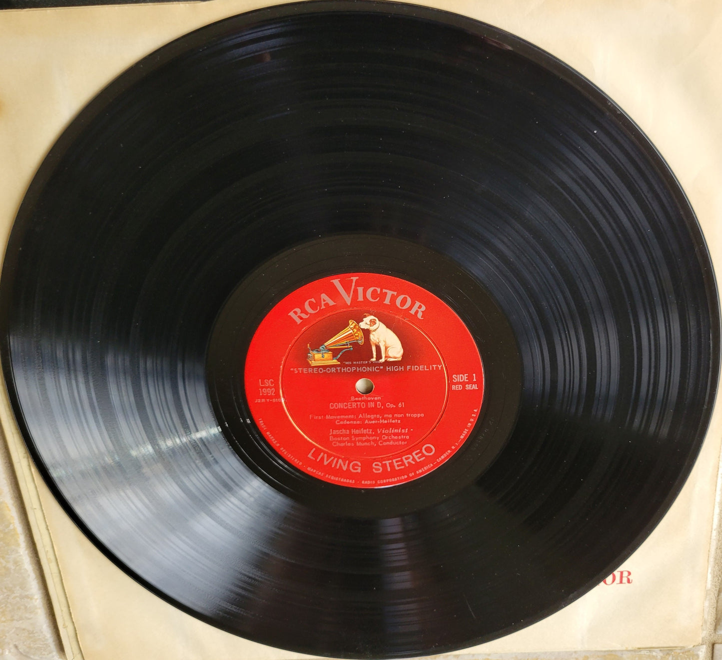 LP Record - Beethoven: Violin Concerto