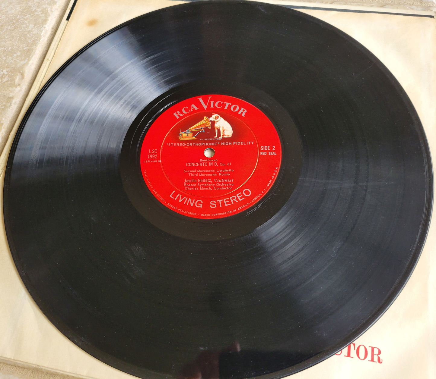 LP Record - Beethoven: Violin Concerto