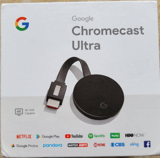 3. Google Chromecast Ultra