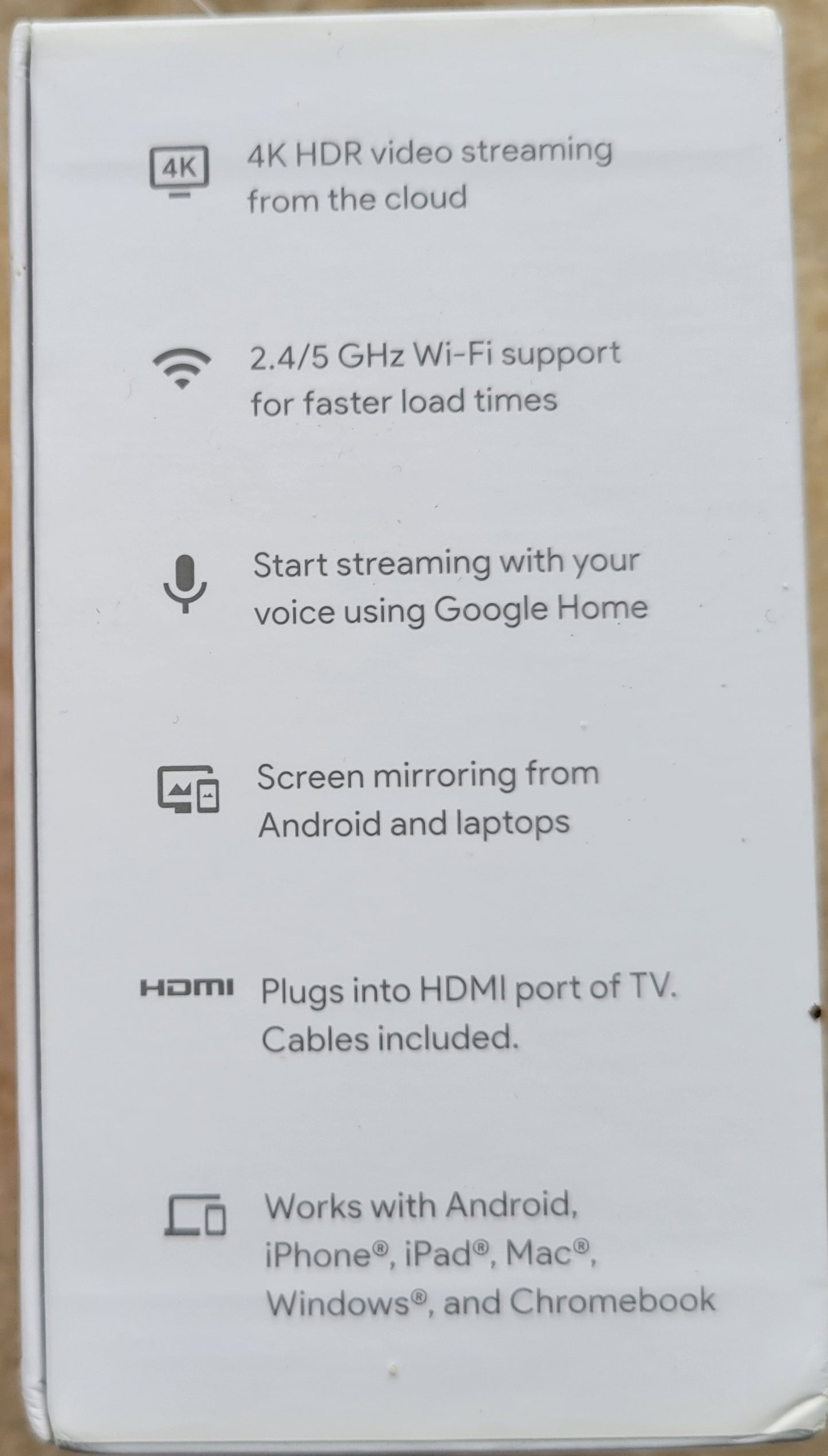 3. Google Chromecast Ultra