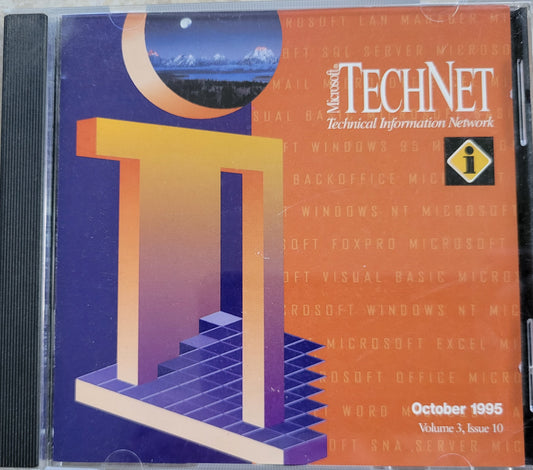 1. Vintage - Microsoft TechNet, Technical Information Network  October 1995  2 CDs