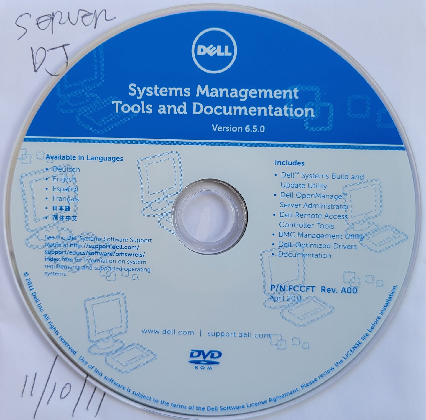 Dell OpenManage Systems Management Tools and Documentation, Version 6.5.0