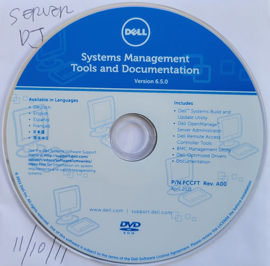Dell OpenManage Systems Management Tools and Documentation, Version 6.5.0