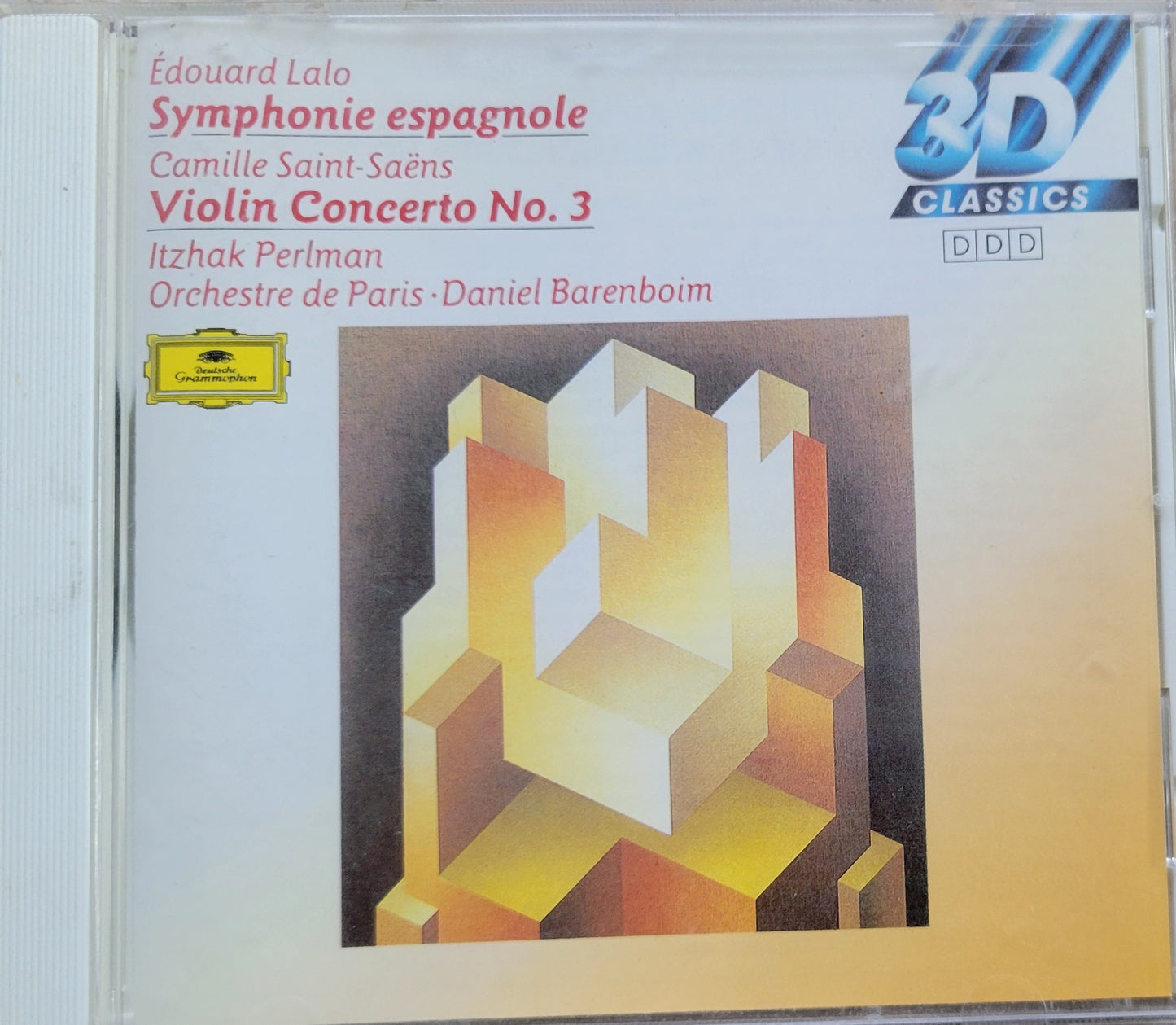 2. Music CD - Edouard Lalo: Symphonie Espagnole, Saint-Saens: Violin Concerto No. 3, 1983