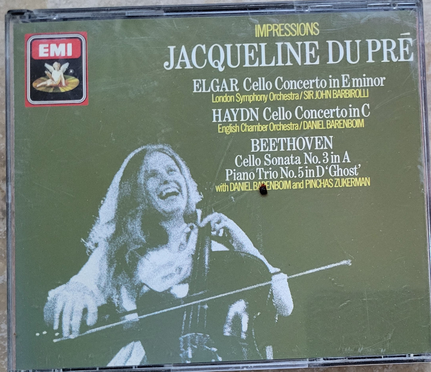 2. Music CD - Jacqueline Du Pre, Impressions, 2 CDs, 1988