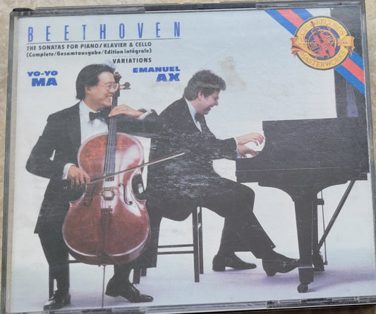 2. Music CD - Beethoven: Sonatas for Piano and Cello, 2 CDs, 1987