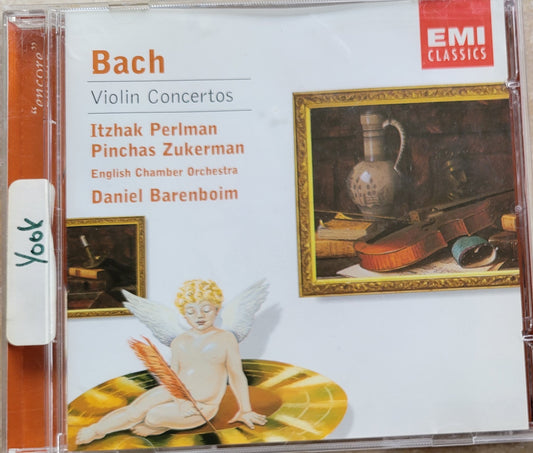 2. Music CD - Bach: Violin Concertos, Itzhak Perlman, Pinchas Zukerman, 2001