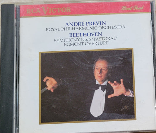 Music CD - Beethoven: Symphony No. 6 "Pastoral", Egmont Overture, 1988