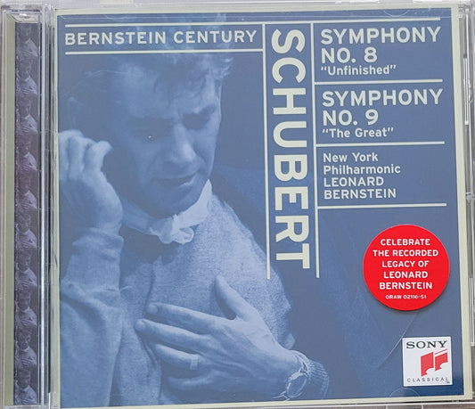 2. Music CD - Schubert: Symphony Nos. 8 & 9, Leonard Bernstein, 1999