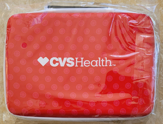 CVS First Aid Case Bag, CVS Health, Red