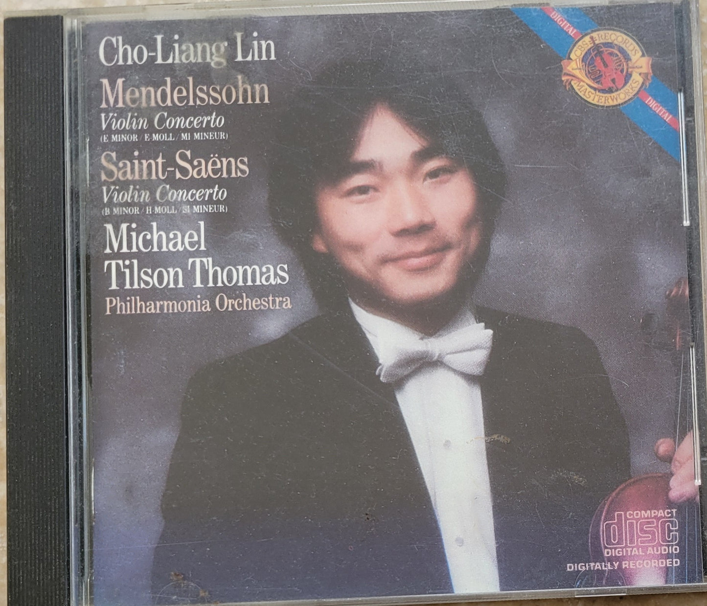 2. Music CD - Mendelssohn: Violin Concerto, Cho Liang Lin, 1984