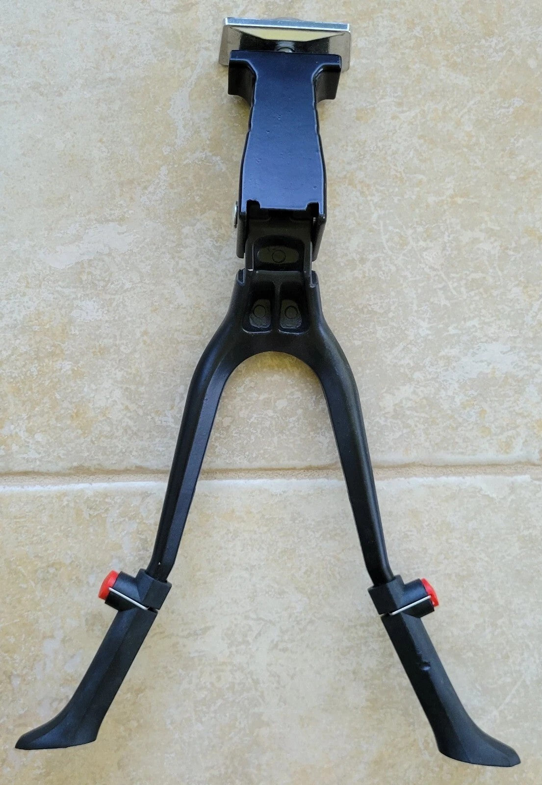 Adjustable Double Kickstand for Bicycles