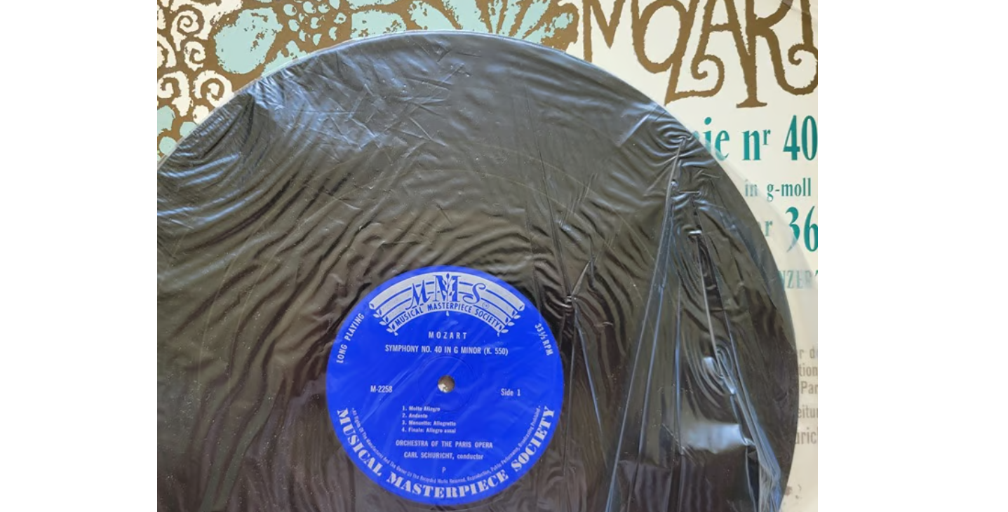LP Record - Mozart: Symphonie No. 40 and 36
