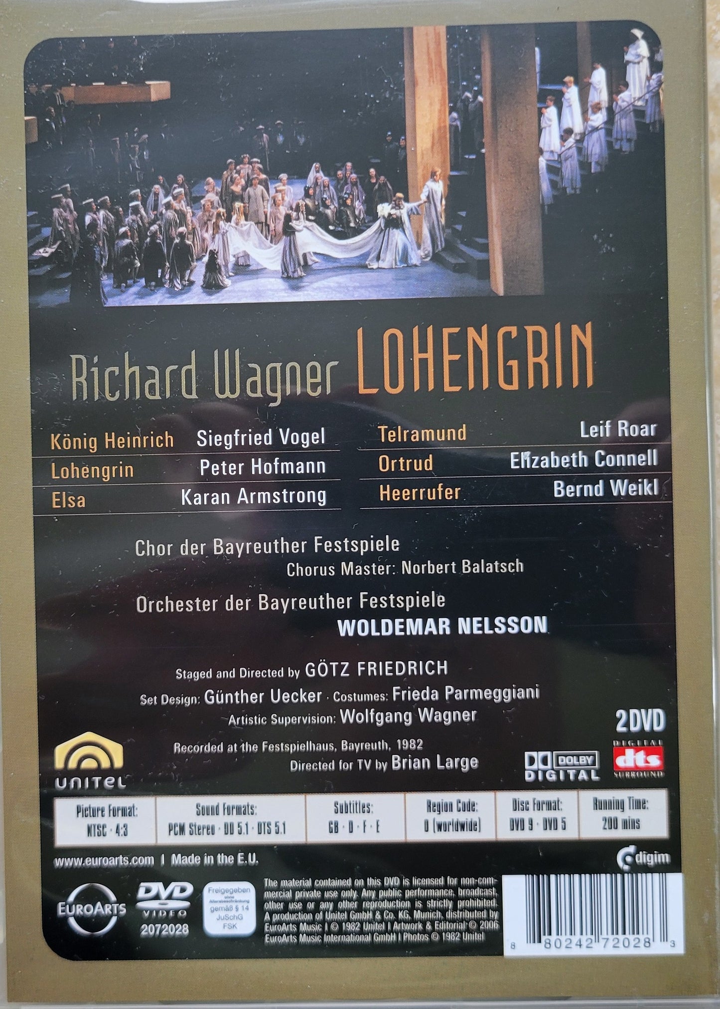 DVD - Richard Wagner: Lohengrin (Opera)
