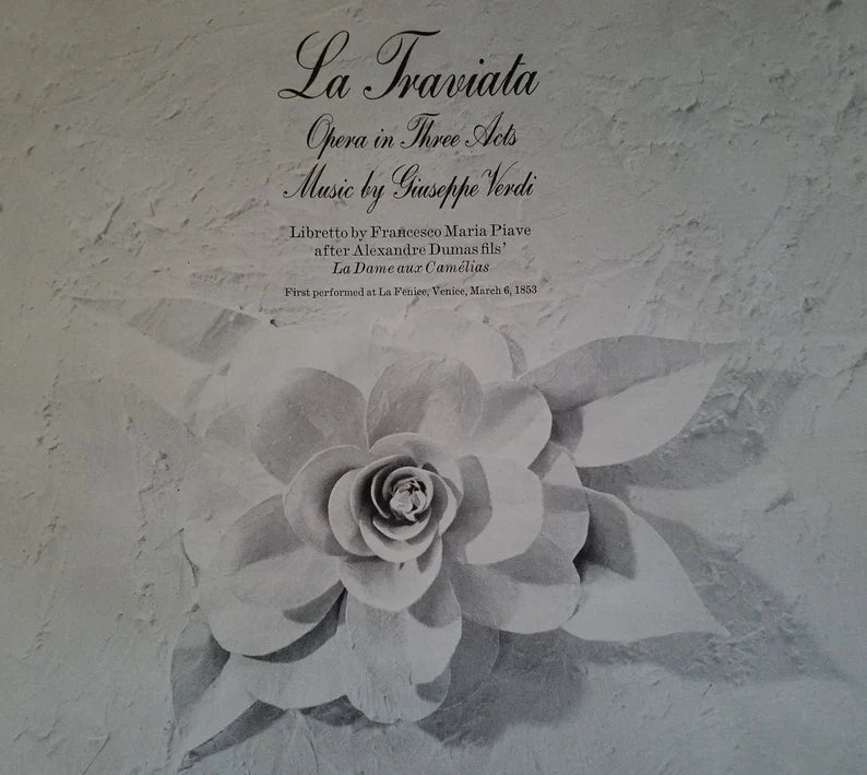 3. LP Record - Giuseppe Verdi: La Traviata (Opera)